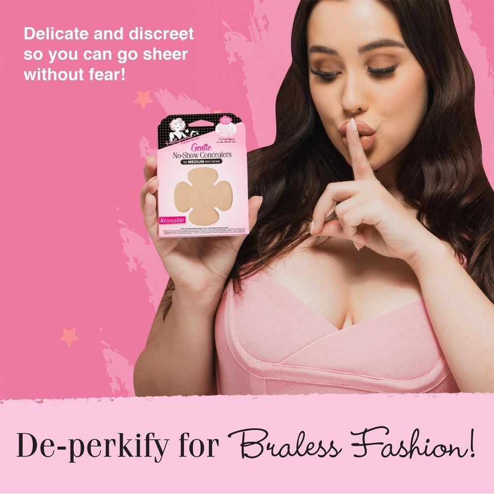 Hollywood beauty breast concealers size A-DDD